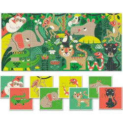 BABY PUZZLE COLLECTION- LA JUNGLA 32 PCS. Ludattica 20507