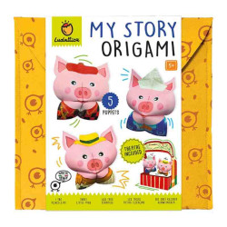 MY STORY ORIGAMI LOS TRES CERDITOS (marionetas)  Ludattica 23409
