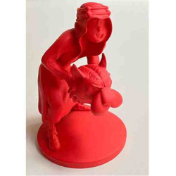  ABDALLAH ROJO FIGURA TF1  RESINA  9cm. Tintin 42161