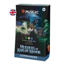 COMMANDER Deep Clue Sea (Green/White/Blue)Murders at Karlov Manor Magic The Gathering