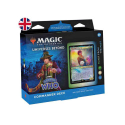 COMMANDER Blast From The Past (Green/white/blue)Doctor Who Magic The Gathering