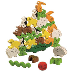 ANIMAL SOBRE ANIMAL Juego de mesa de apìlar Haba