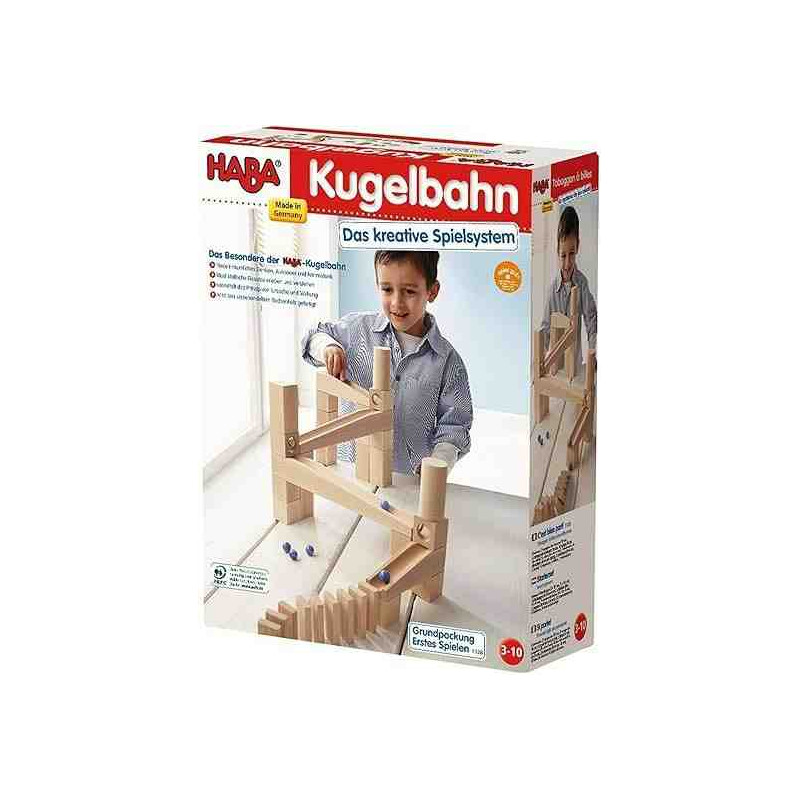CIRCUITO CANICAS BÁSICO MADERA Haba