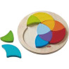 PUZZLE COLORES ARCO IRIS  MADERA Haba 301517