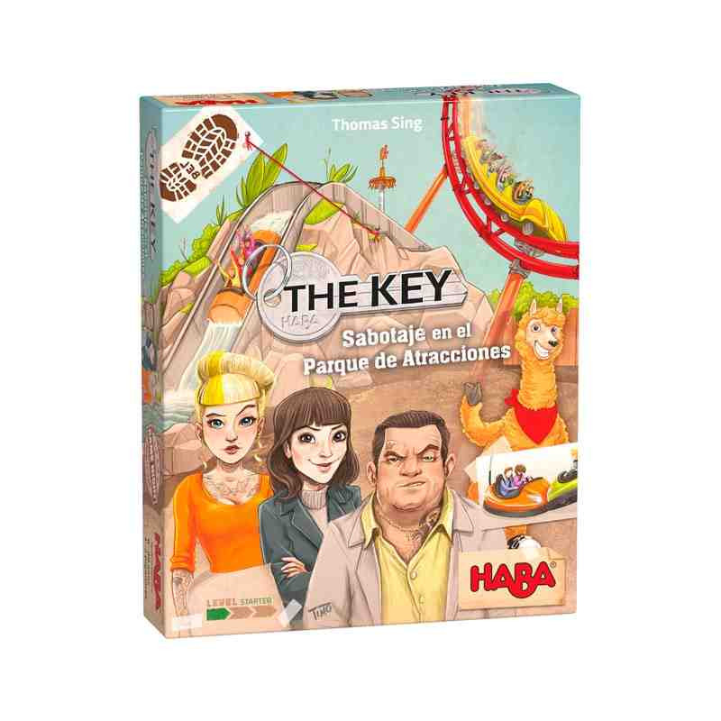 THE KEY:SABOTAJE EN EL PARQ. DE ATRACCIONES Joc de taula de deducció Haba