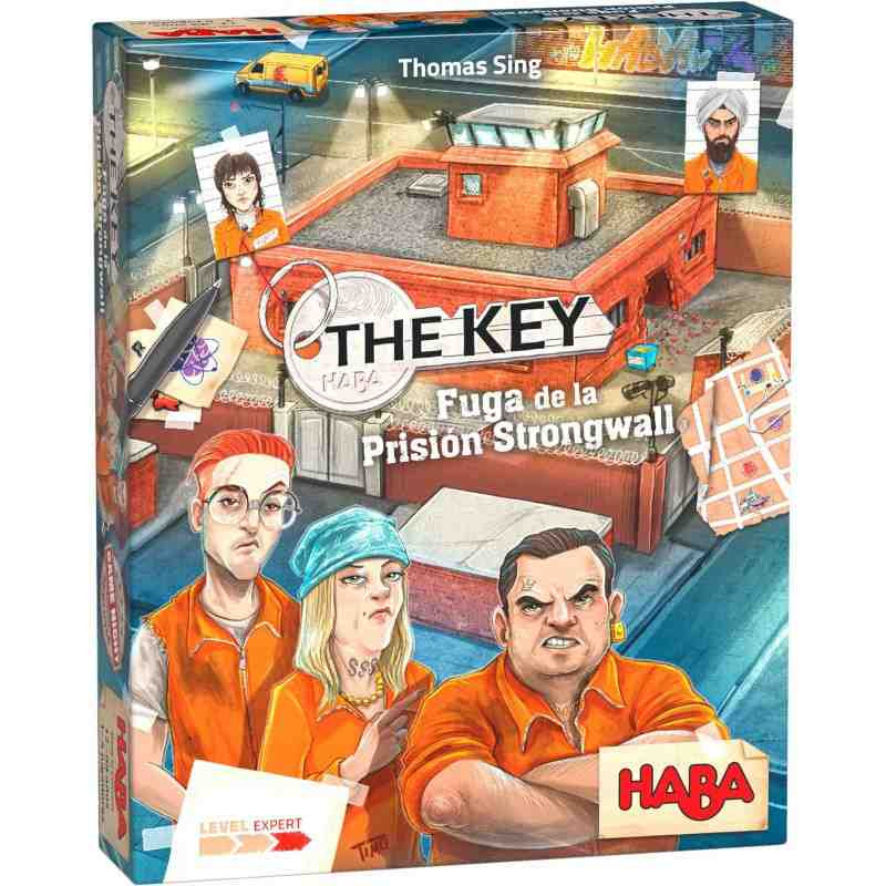 THE KEY- FUGA DE LA PRISION STRONGWALLJoc de taula de deducció Haba