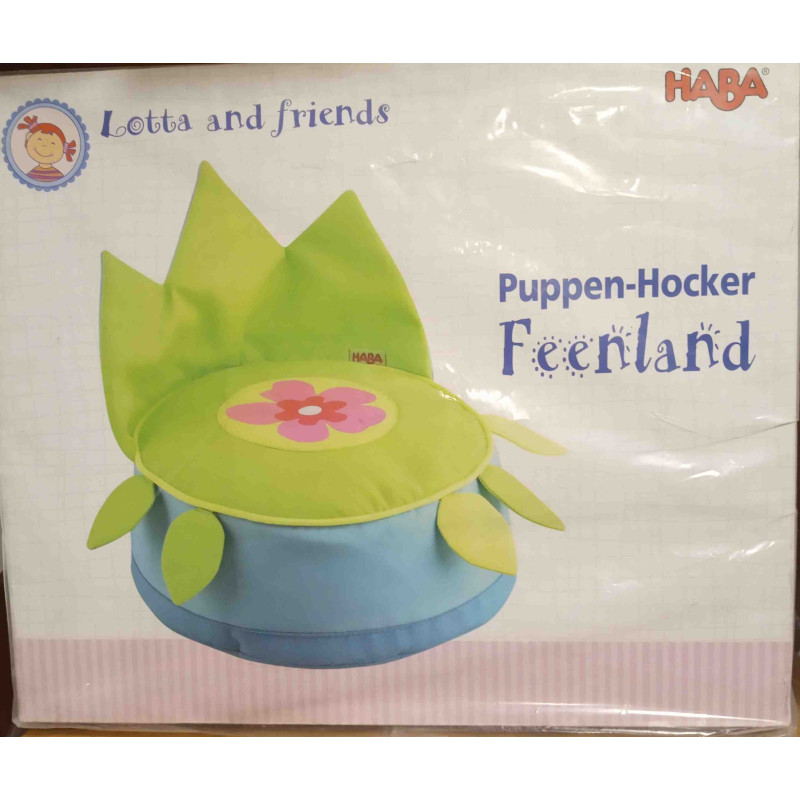 LOTTA AND FRIENDS PUF DE ROBA PER A NINES (Reino de las hadas) Haba 3665