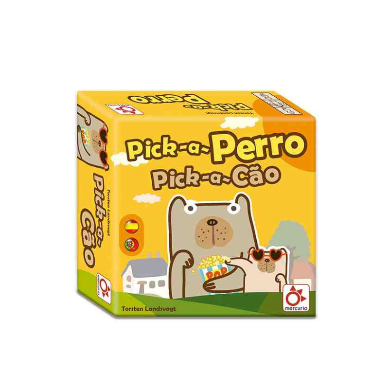 PICK A PERRO Juego de cartas de observación y rapidez Mercurio