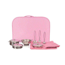 MALETIN ROSA SET DE COCINA Edmonttoys 540029