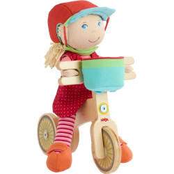 CONJUNTO MUÑECA+ BICICLETA + ACCESIRIOS ANNELINE Haba 2011906001