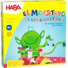 EL MONSTRUO DE LOS CALCETINES Juego de mesa de parejas Haba 1004465005