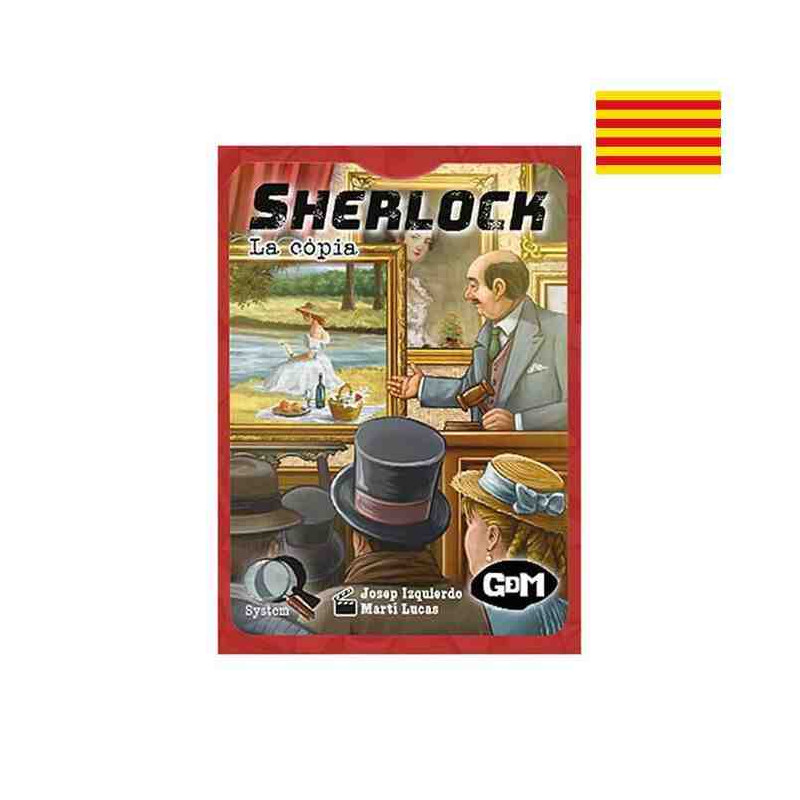 SHERLOCK Q6 :LA COPIA  (EN CATALAN) Escape The room Cartes