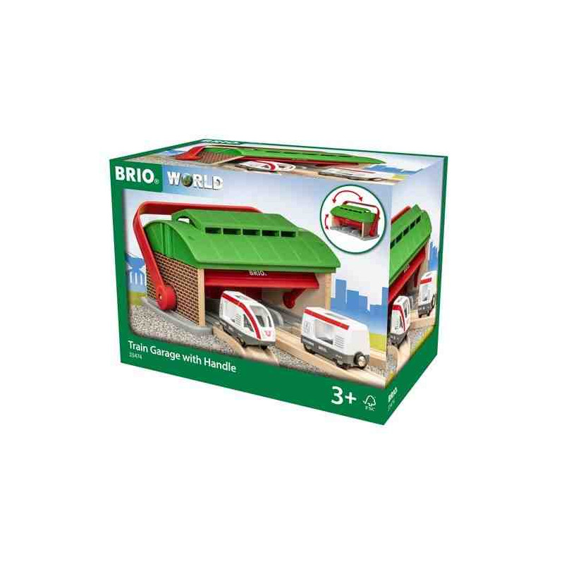 GARAGE PARA TRENES CON ASA(Brio)