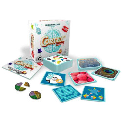 CORTEX CHALLENGE 2(Blanco)Juego de cartas de habilidad visual-Party Asmodee