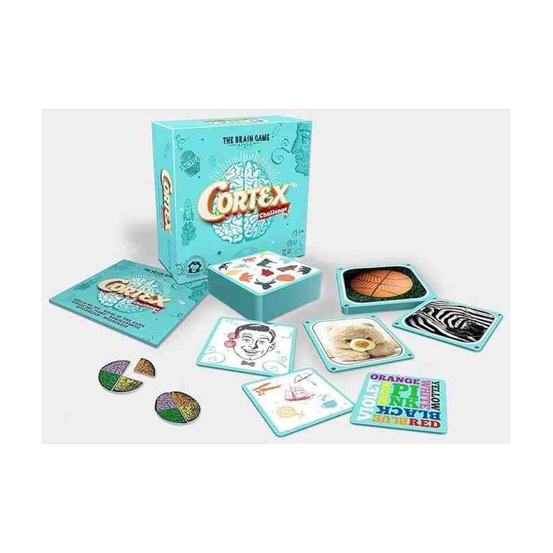 CORTEX CHALLENGE( Color Blau) Joc de cartes d`habilitat visual - PartyAsmodee