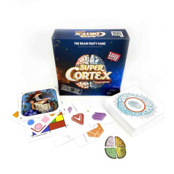 CORTEX SUPER  CHALLENGE Juego de cartas de habilidad visual -Party Game  Asmodee