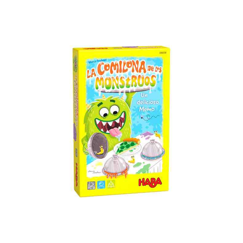 LA COMILONA DE LOS MONSTRUOS Joc de taula de menoria Haba 306558