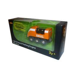 LOCOMOTORA PARPADEANTE CON LUZ Y SONIDO(Brio) 33246