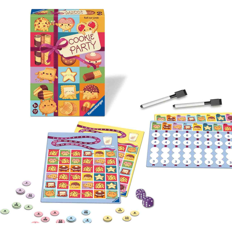 COOKIE PARTY (Festa de galetes) Joc de taula Roll & Brite Ravensburger 24583