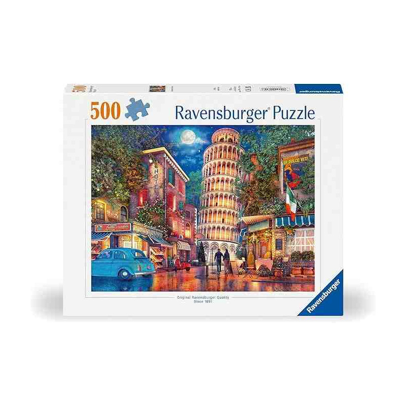 UNA NOCHE EN PISA 500pcs. Puzzle Ravensburger 00709