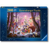 CHRISTMAS IN THE WOODLAND 2000 pcs. Puzzle Ravensburger 01417
