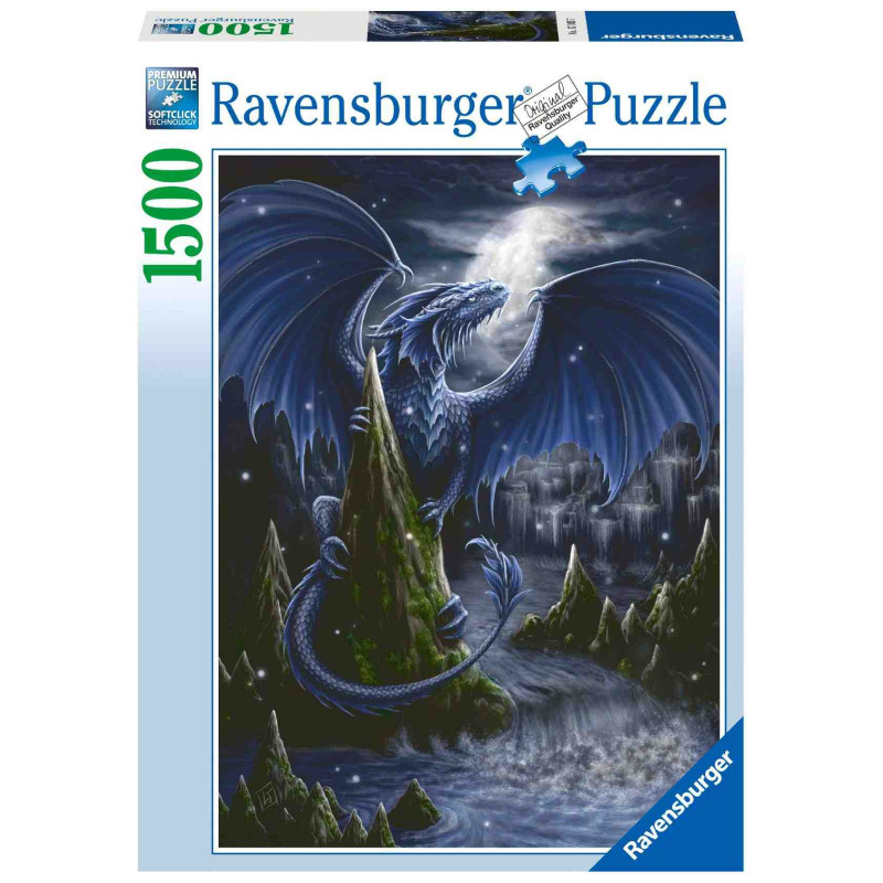 EL DRAGON AZUL OSCURO 1500pcs. Puzle Ravensburger 17105