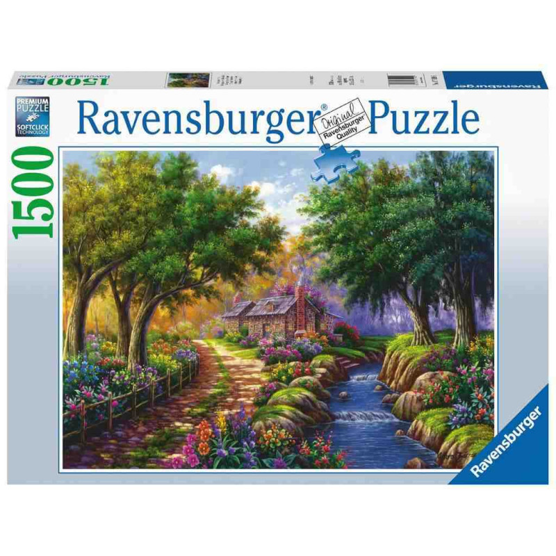 CASA AL COSTAT DEL RIU 1500pcs. Puzzle Ravensburger17109