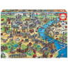 MAPA DE LONDRES 500pcs. Educa 18451