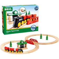 SET CIRCUITO DE TREN CLASICO BRIO 33028