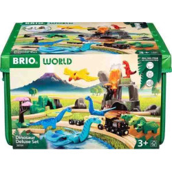 SET DE TRENS JURASIC DE LUXE BRIO 36104