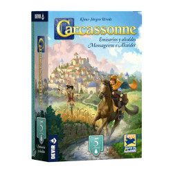 CARCASSONNE: EMISARIOS Y ALCALDES Expansion 5 Devir