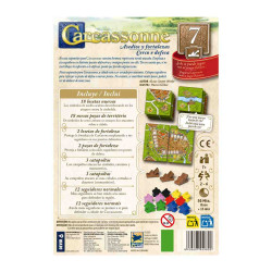 CARCASSONNE: ASEDIOS Y FORTALEZAS Expansion 7 Devir