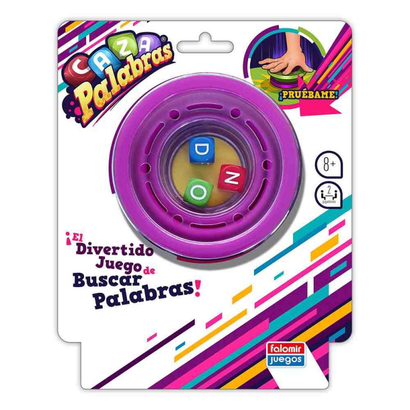CAZAPALABRAS Juego de dados de letras - Falomir 34025