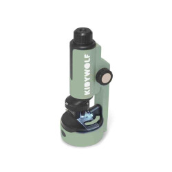 MICROSCOPIO PORTATIL KIDYWOLF Color verde