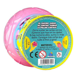 MATH ATTACKS El rapid Joc de daus de comptar, sumar i agafar cartes Mercurio 