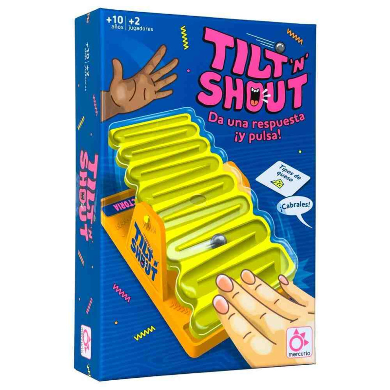 TILT`N` SHOUTToca i guanya Party Games-Jocs per a festes y reunions Mercurio