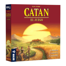 CATAN EN CASTELLANO Juego de mesa (+10 años, 3-4 jugadores)Devir