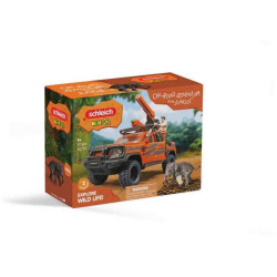 VEHICULO AVENTURA EN LA JUNGLA Vida salvaje Wild Life  Schleich 42720