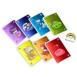 NIJI Juego de cartas con  cartas brillantes Mercurio