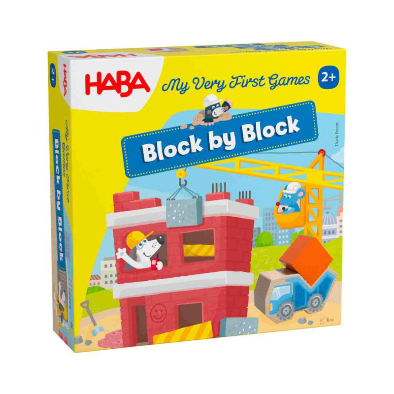 MIS PRIMEROS JUEGOS- Bloque  a bloque (Edad + 2 años)Haba