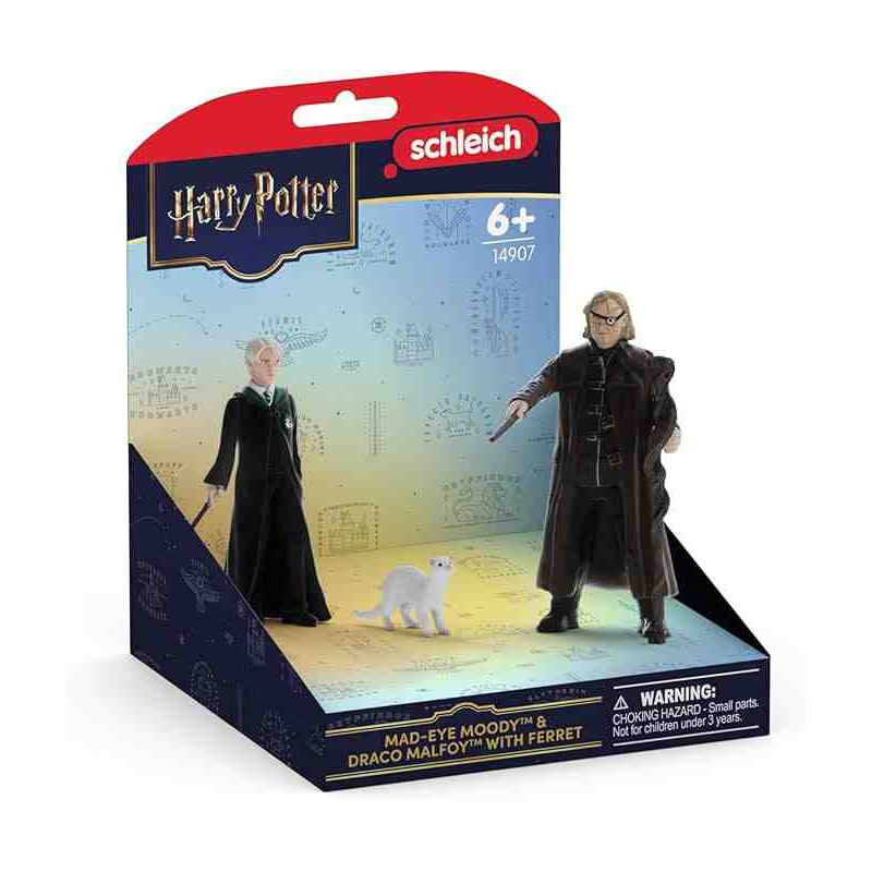 OJODOCO MOODY7 & DRACO MALFOY CON HURON Harry Potter Schleich 14907