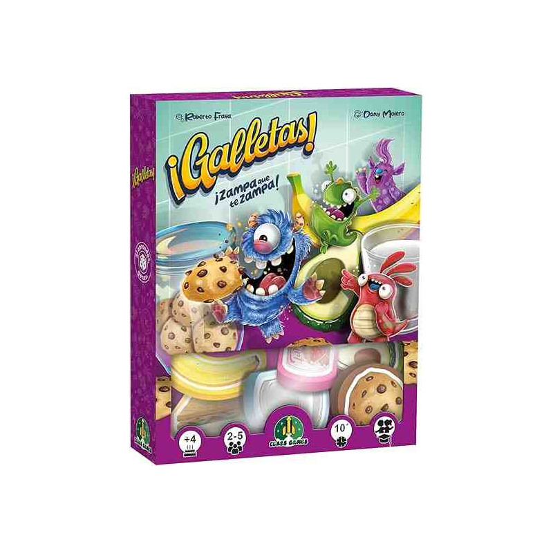 GALLETAS Juego de habilidad y rapidez (+ 4 años, 2-5 jugadors) Falomir