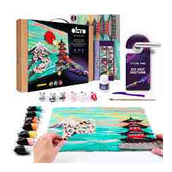 KIT DIY 3D PAINTING JAPAN 40 cm. Manualitat Okto