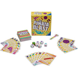 PIÑATA BLAST  Juego de dados familiar (+ 7 Años, 3-6 Jugadores) Ravensburger