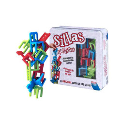 SILLAS COLOR  Joc de taula familiar (+ 5 anys, 2o mes Jugadors) Falomir