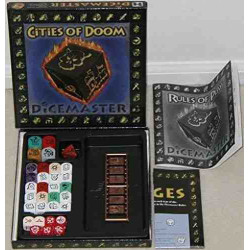 DICEMASTER: CITIES OF DOOM  Joc de daus Instruccions en castella