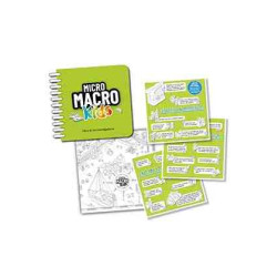 MICRO MACRO KIDS Que locura de parque Joc de taula de deducció (+6 Anys, 1-4 Jugadors)SDGames