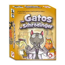 LOS GATOS DE SCHRÖDINGER Juego de cartas de faroleo (+ 10 Años, 2-6 Jugadores)Mercurio