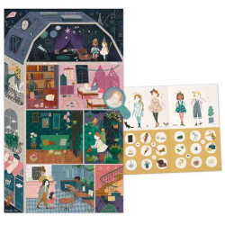 L'HOTEL PARTICULIER-LES PARISIENNES Puzle 200pcs.- Moulin Roty 642441