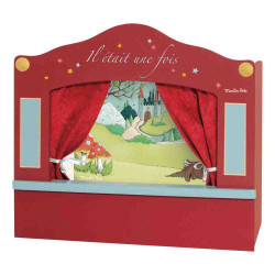 PEQUEÑO TEATRO DE MARIONETAS DE MADERA - Moulin Roty 711304